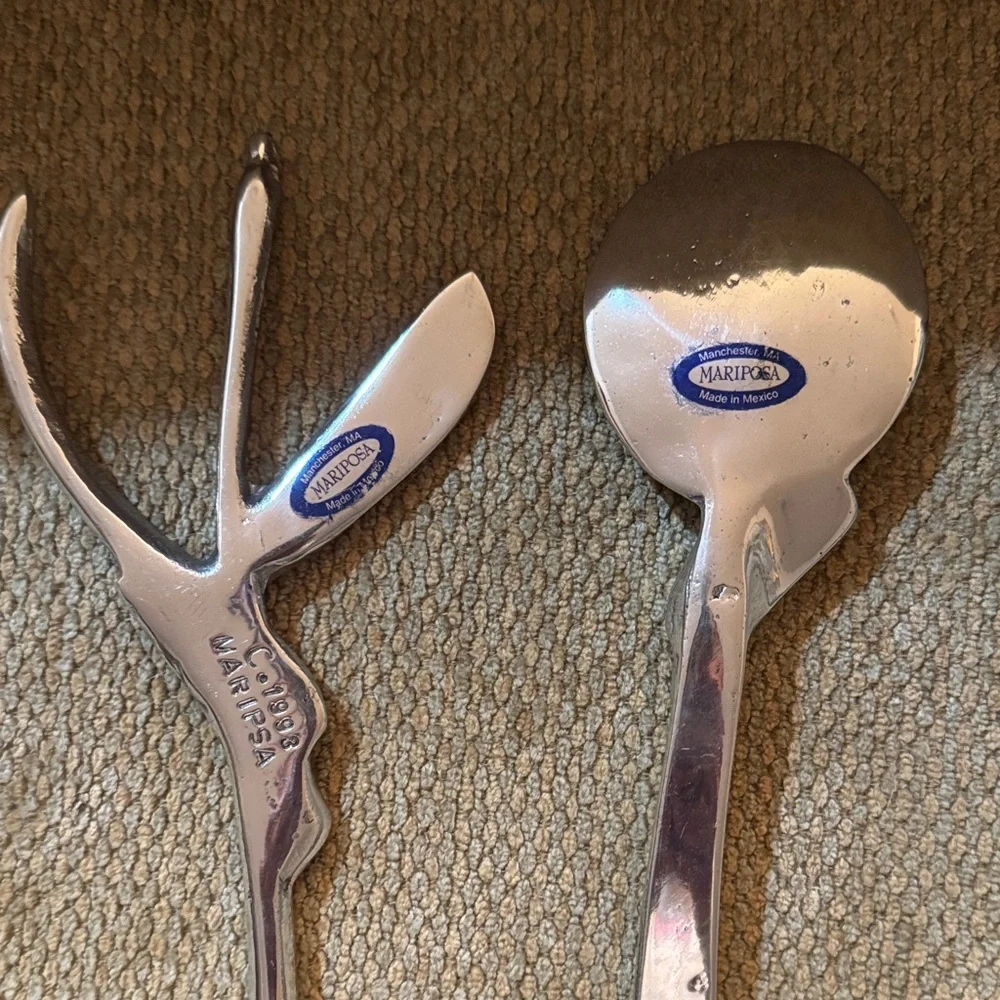 Mariposa Elegant Silver Utensil Set